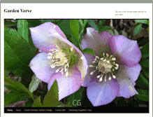 Tablet Screenshot of gardenverve.com